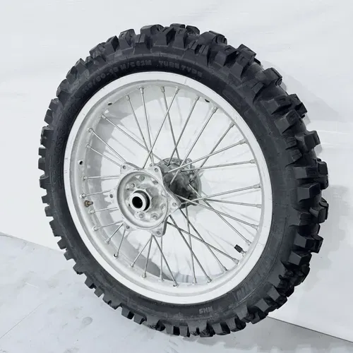 2002 Honda CRF 450R / CR 250R - OEM Rear Wheel Rim Hub Tire *MISSING 2 SPOKES*