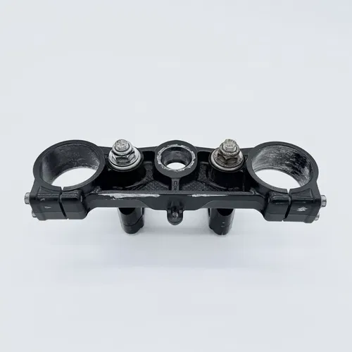 2009 - 10 Kawasaki KX250F KX 250F OEM Upper Triple Clamp w/ Protaper Bar Clamps