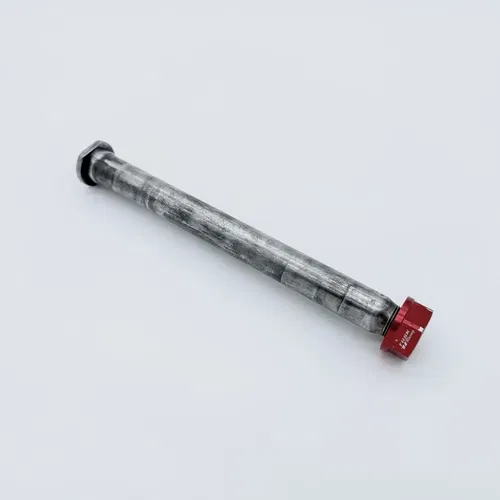 OEM Rear Wheel Axle Shaft Bolt w/ Tusk Nyloc Nut - Honda CR CRF 125 - 450 Models
