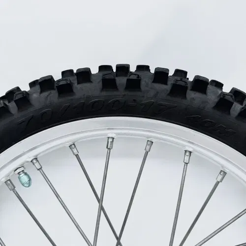 2004 - 2009 Kawasaki KX 85 OEM Takasago 17" Complete Front Wheel