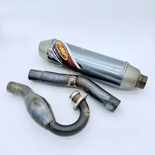 2009 - 2016 Kawasaki KX250F FMF Factory 4.1 RCT Titanium Full Exhaust System