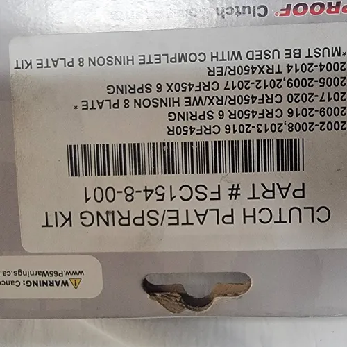 Honda Hinson Complete Set 