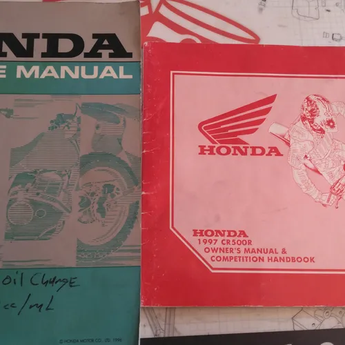 CR500 Owners & Service Manuals 