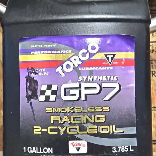 Torco GP7 2 cycle oil. 1 Gallon