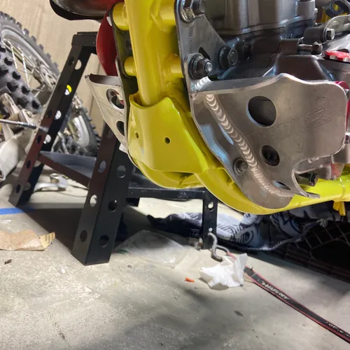 Crf150r works connection skid plate/engine guards