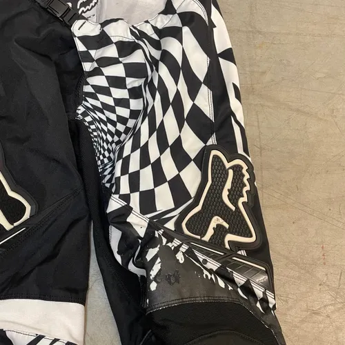 Checkered Fox Racing 180 Motocross Padded Riding Pants 32