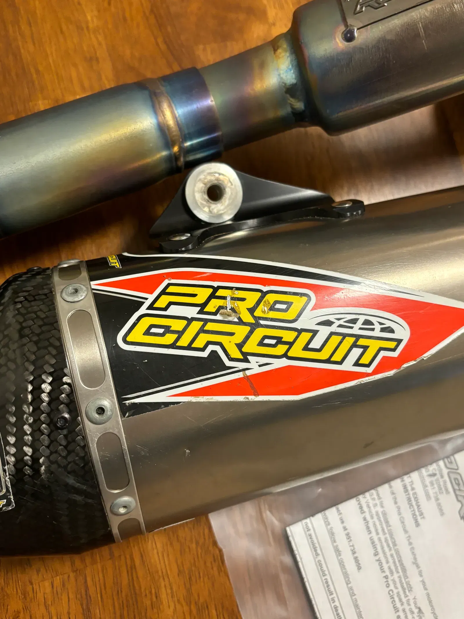 PRO CIRCUIT Ti-6 PRO KX250 2021〜2024 Pro Circuit Ti-6 Muffler System (2021 Kawasaki KX250