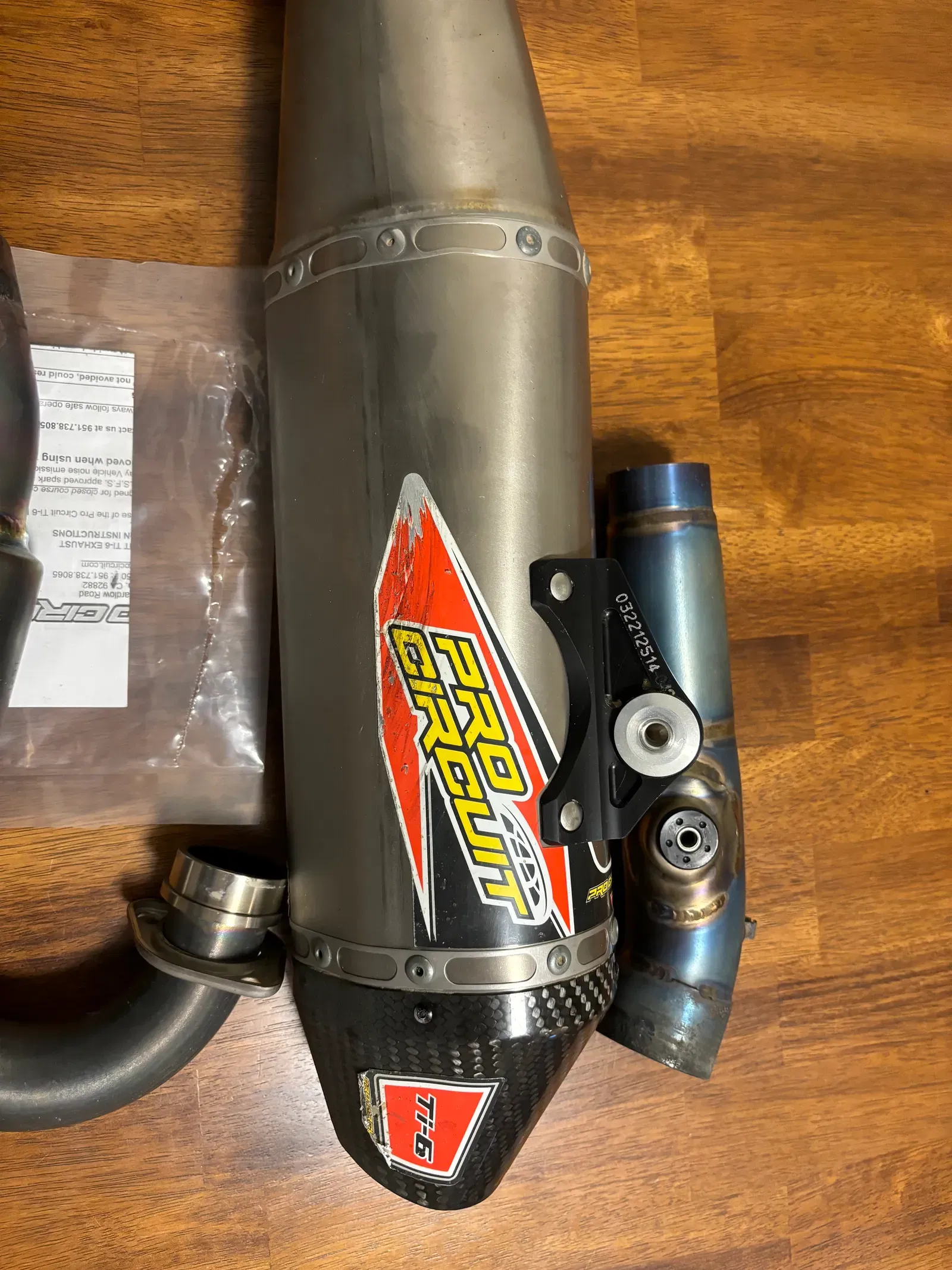 PRO CIRCUIT Ti-6 PRO KX250 2021〜2024 Ti-6 Pro Titanium System KX250 '21-24