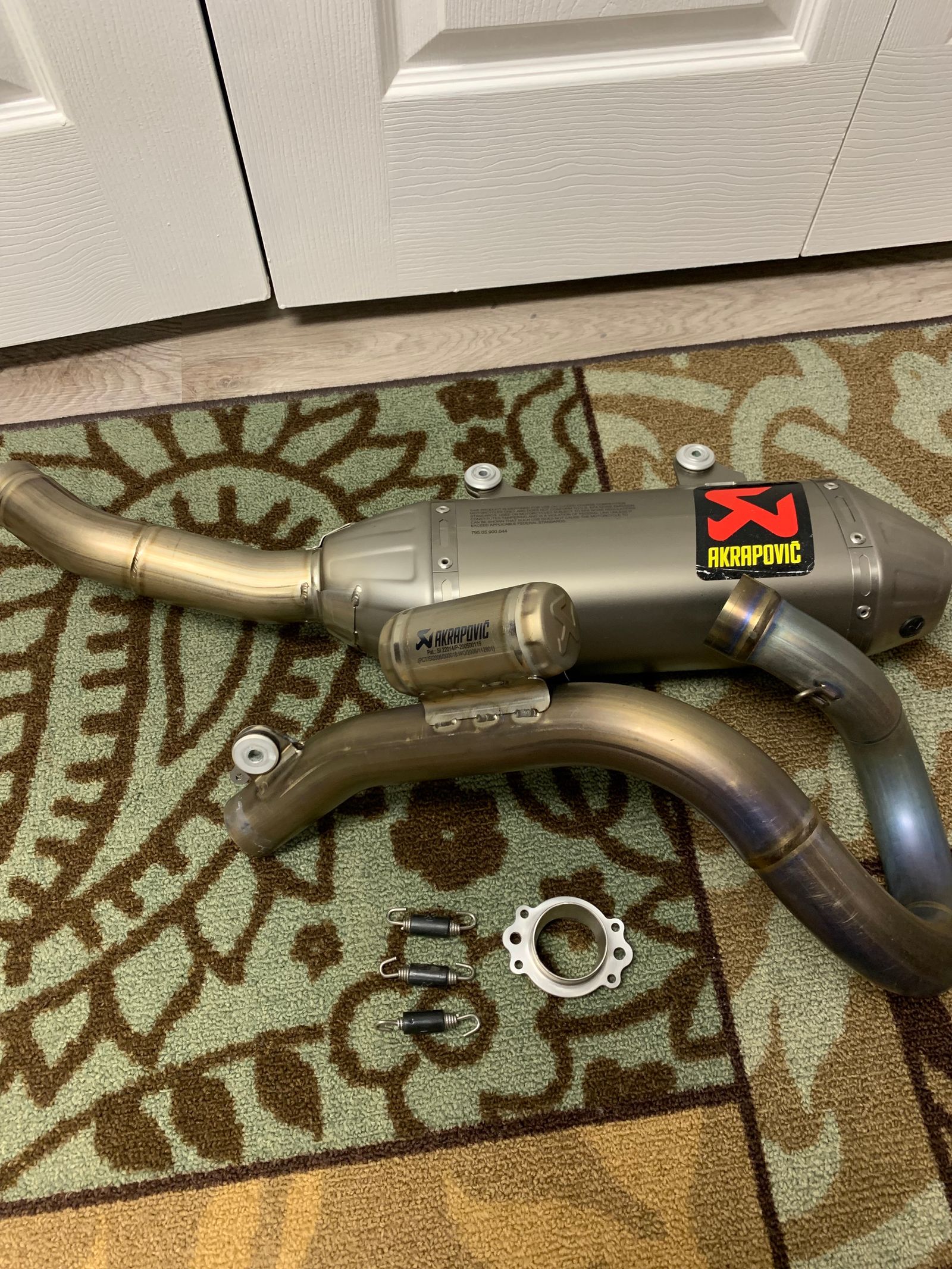 Ktm 450 akrapovic exhaust 2025