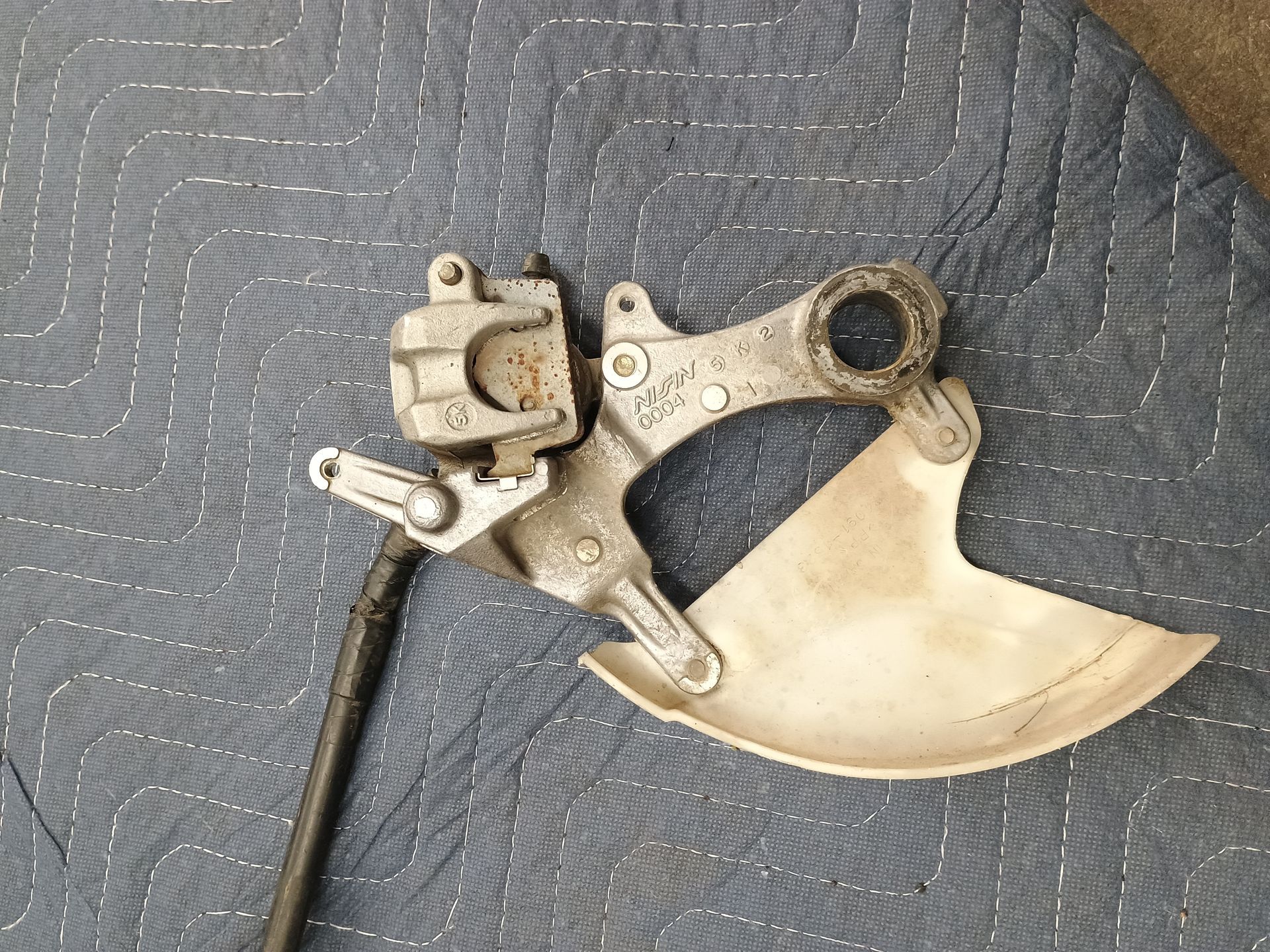 2006 Kawasaki KX 450F Rear Brake Assembaly