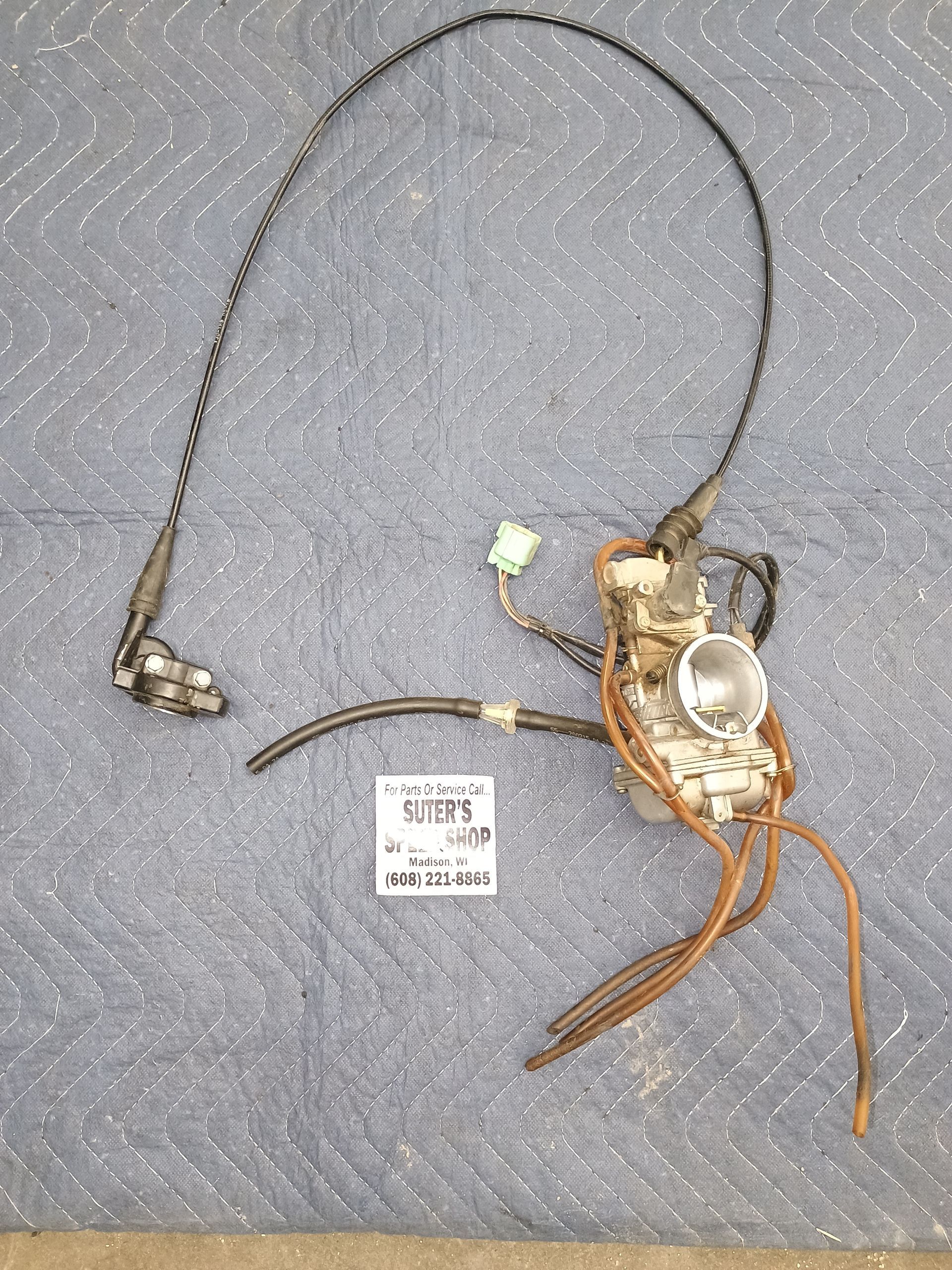 2003 Kawasaki KX 250 Carburetor And Throttle Housing