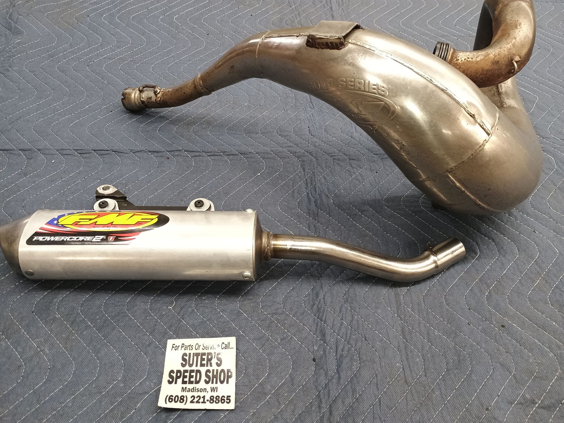 2003 Kawasaki KX 250 FMF Powercore 2 Full Exhaust