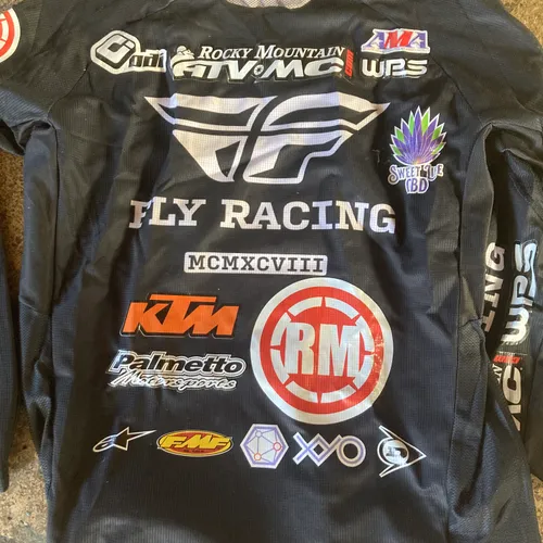 Rocky Mountain Team Fly Racing Gear Combo - Size M/30