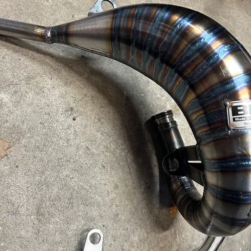 Bills Pipe Cone Header Carbon Silencer 2023 2024 KTM Husqvarna 125 SX TC Exhaust