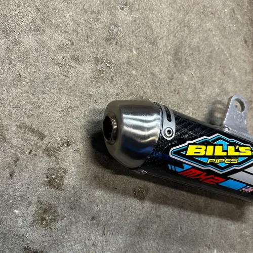 Bills Pipe Cone Header Carbon Silencer 2023 2024 KTM Husqvarna 125 SX TC Exhaust