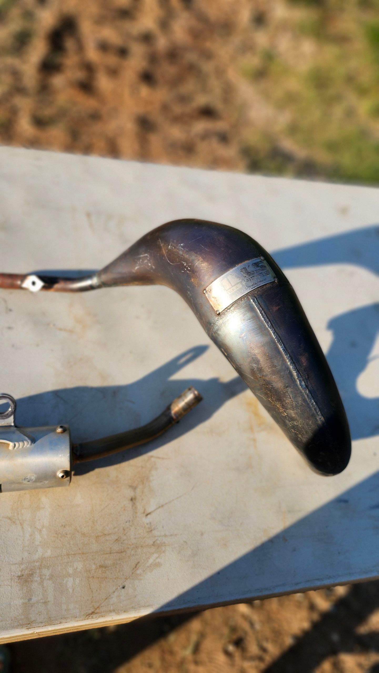 2 Full Bill's exhaust System For Yamaha Yz 85