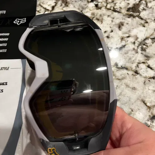 Fox Vue Tinted Racing Goggles