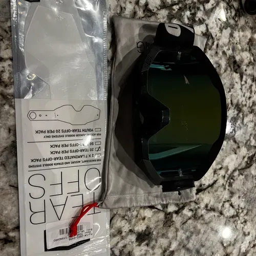 100% Black Tinted Goggles