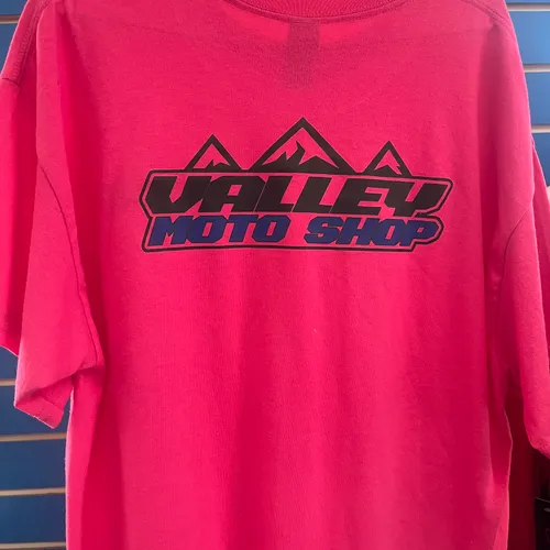 Valley Moto Shop T shirt size large 