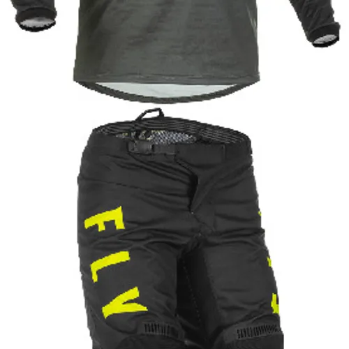 Fly Racing F-16 2022 Motocross Gear Combo - Fluo Yellow