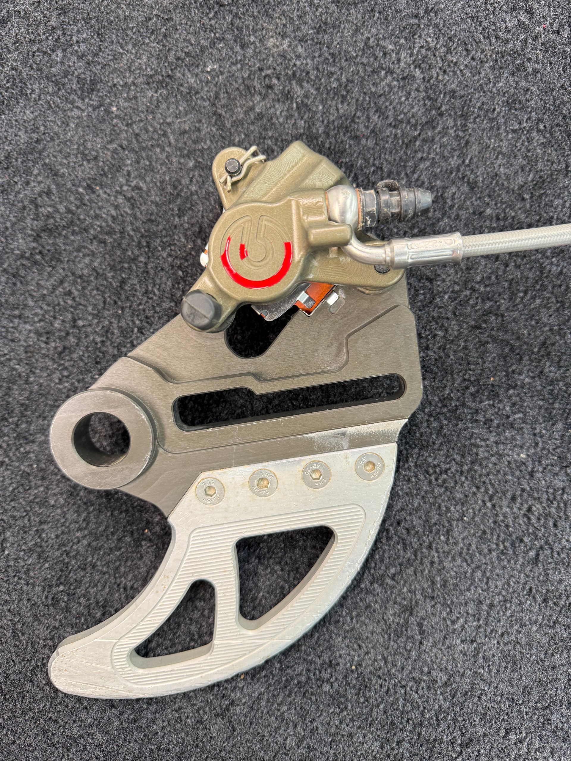 Factory Racing Brembo Rear Brake Caliper System High Performance 