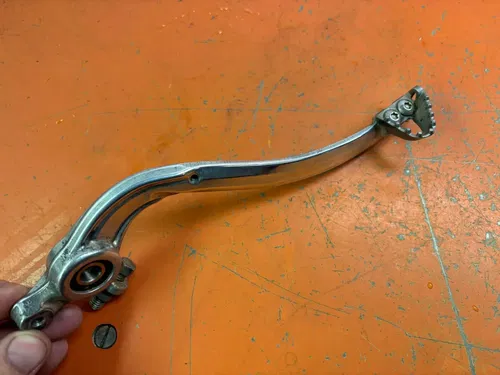 Polished Rear Brake Pedal Lever 2017 KTM 250 XCW 67.8 hrs  2017-2023