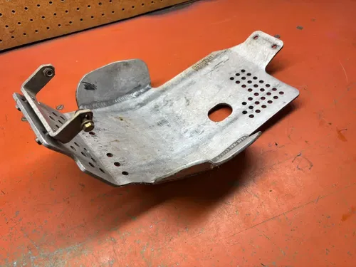 Flatland Racing Aluminum Skid Plate KTM 525 EXC 450 MXC 400 SX 2000-2007