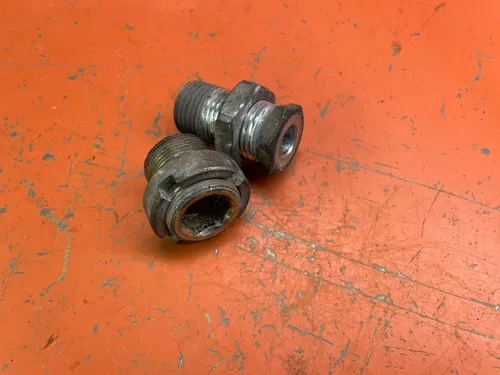 Motor Mount Frame Adjustment blocks 1989 Honda NT650 GT647 Hawk