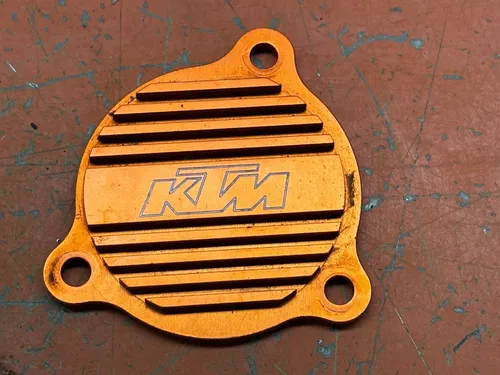 Oil Pump Cover with Cooling Fins SXS  - 2010 KTM 530 EXC FE501 530 450 2008-2016