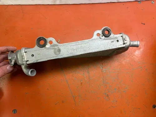 OEM Left Fill Side Radiator (bent - no leaks) * RFS 4-Stroke KTM * 2003-2007