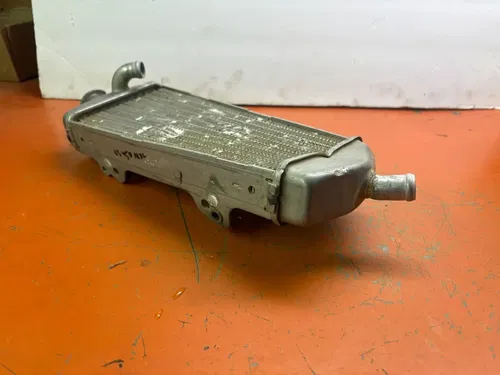 OEM Left Fill Side Radiator (bent - no leaks) * RFS 4-Stroke KTM * 2003-2007
