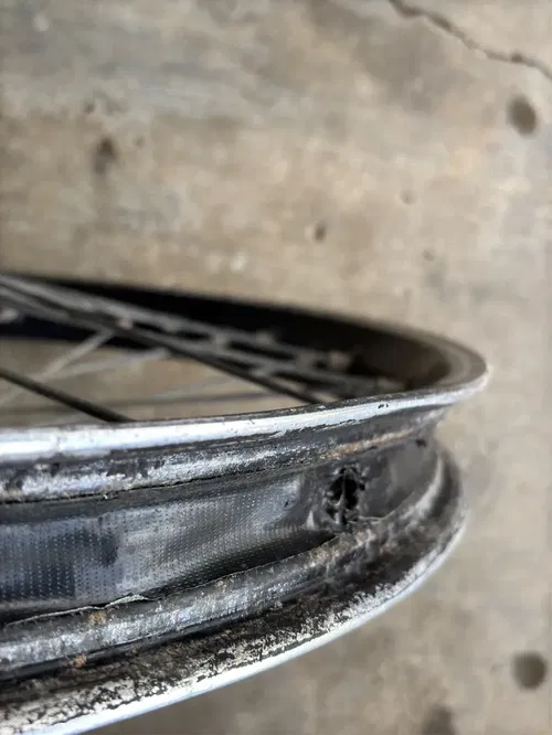 Front Wheel 21 x 1.60 Excel Takasago A60 KTM  125cc-640cc 2003-2023 (crack)