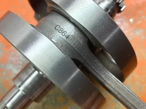 Plain Bearing OEM Crankshaft 2014 KTM 450 FE450 69 Hours!  78130218000 2012-2016
