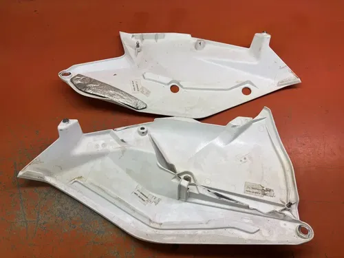 2018 KTM 350 XCF Side Number Panels White  2016-2019