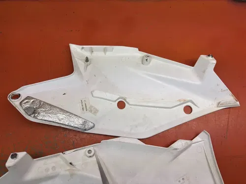 2018 KTM 350 XCF Side Number Panels White  2016-2019