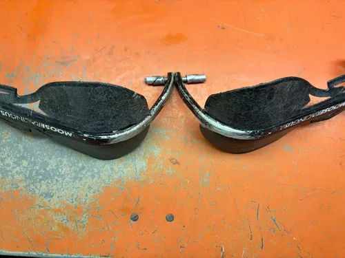 Moose Racing Black Handguards Brush Guards for pro taper size Fat Bars