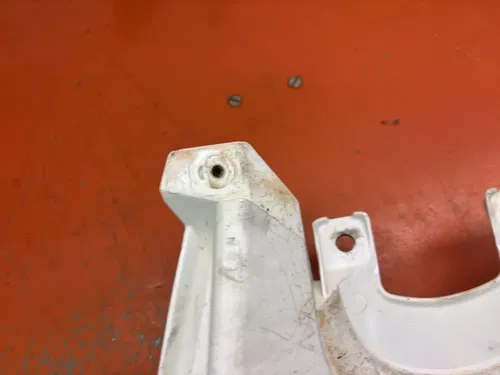 2018 KTM 350 XCF air filter box bottom 7900600100028  White  2016-2019