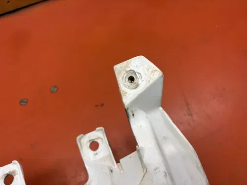 2018 KTM 350 XCF air filter box bottom 7900600100028  White  2016-2019