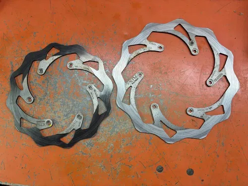 OEM Wave Front 260mm & Rear 220mm Brake Rotors Set  KTM 2 & 4 Stroke * 2000-2024
