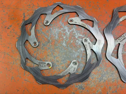 OEM Wave Front 260mm & Rear 220mm Brake Rotors Set  KTM 2 & 4 Stroke * 2000-2024