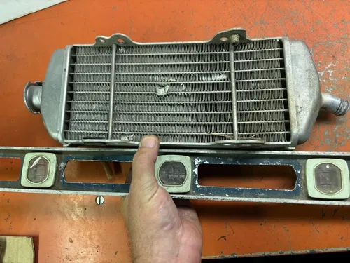 OEM Left Fill Side Radiator  * RFS 4-Stroke KTM * 2003-2007