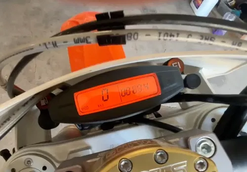 2014 KTM 450 XCW Swingarm Pivot bolt with only 69 Hours!  2004-2016