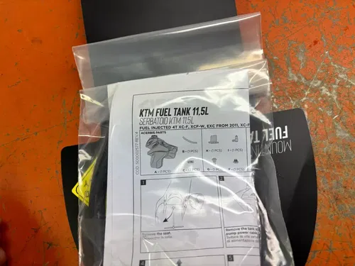 Acerbis Gas Fuel Tank Install Kit 250 350 450 500 For Stock Tank too  2012-2016
