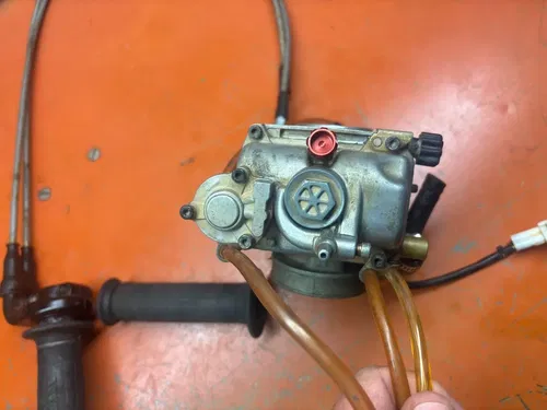 Keihin FCR 39 Pumper Carburetor FCR39 (Removable Intake Bell) KTM 2000-2005