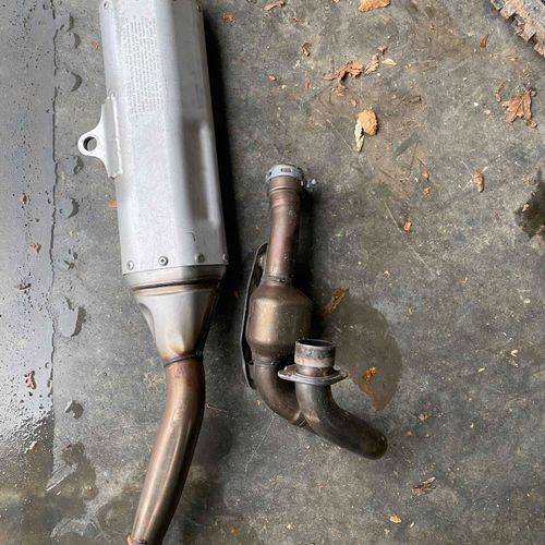 Kawasaki KX450F Full Oem Exhaust System