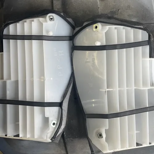 Radiator Plastic Panels With Twin Air Radiator Sleeves. 