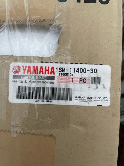 Yamaha OEM Crankshaft With OEM Crank Bearings 