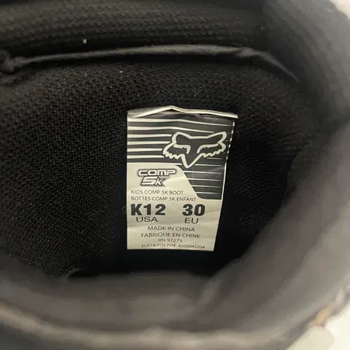 Kids Fox Riding Boots K12. Kids Comp 5k Boot