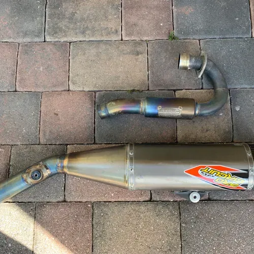 Pro-circuit Ti-6 Titanium Full Exhaust With Carbon Tip