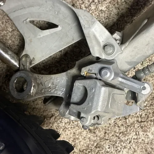 2006 Yz450f Complete Rear Brake With Master Cylinder 
